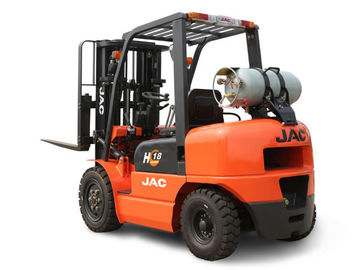 JAC gaat zitten van de Vorkheftrucks Hoge Prestaties van 1,8 Tonlpg De Lage Emissies leverancier