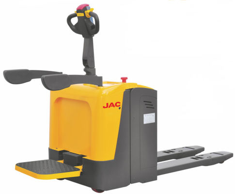 Large Capacity Riding Pallet Jack 2.5 Ton Stand On Type Indoor Forklift