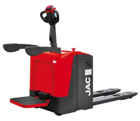 Arm Protection Electric Rider Pallet Truck With 2000KG Loading Capacity